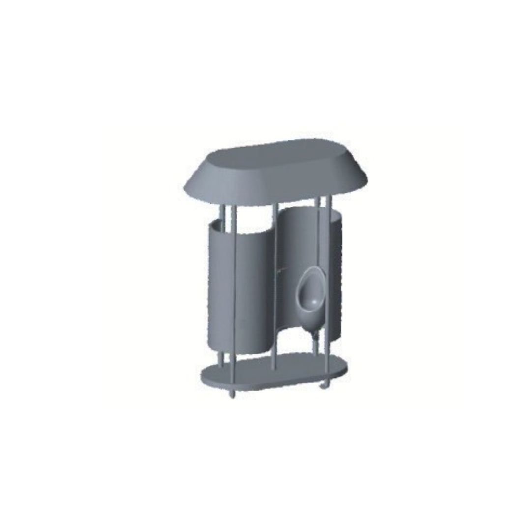 Naturesani SS 2-in-1 Urinal Stand