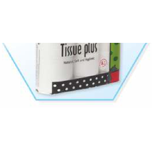 Toilet Roll Tissue Plus - 6x1, 270 Pulls