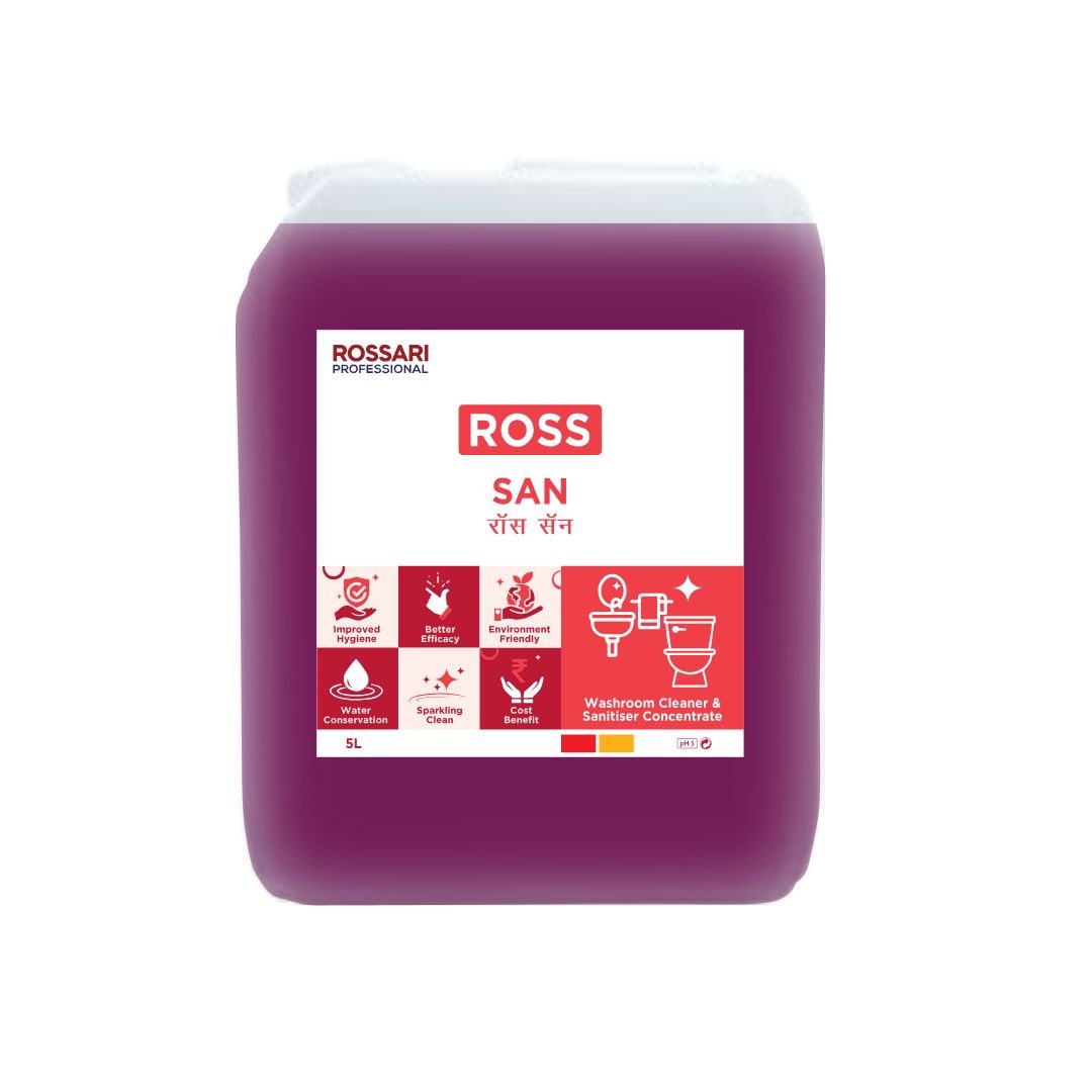 ROSS SAN (Sanitary Daily Cleaner cum Sanitizer - Acid Free)